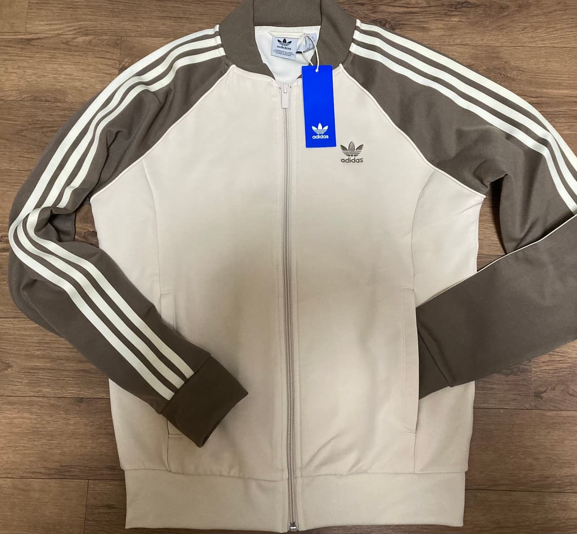 아디다스 베이지 갈색 초코브라운 져지 상품이미지1