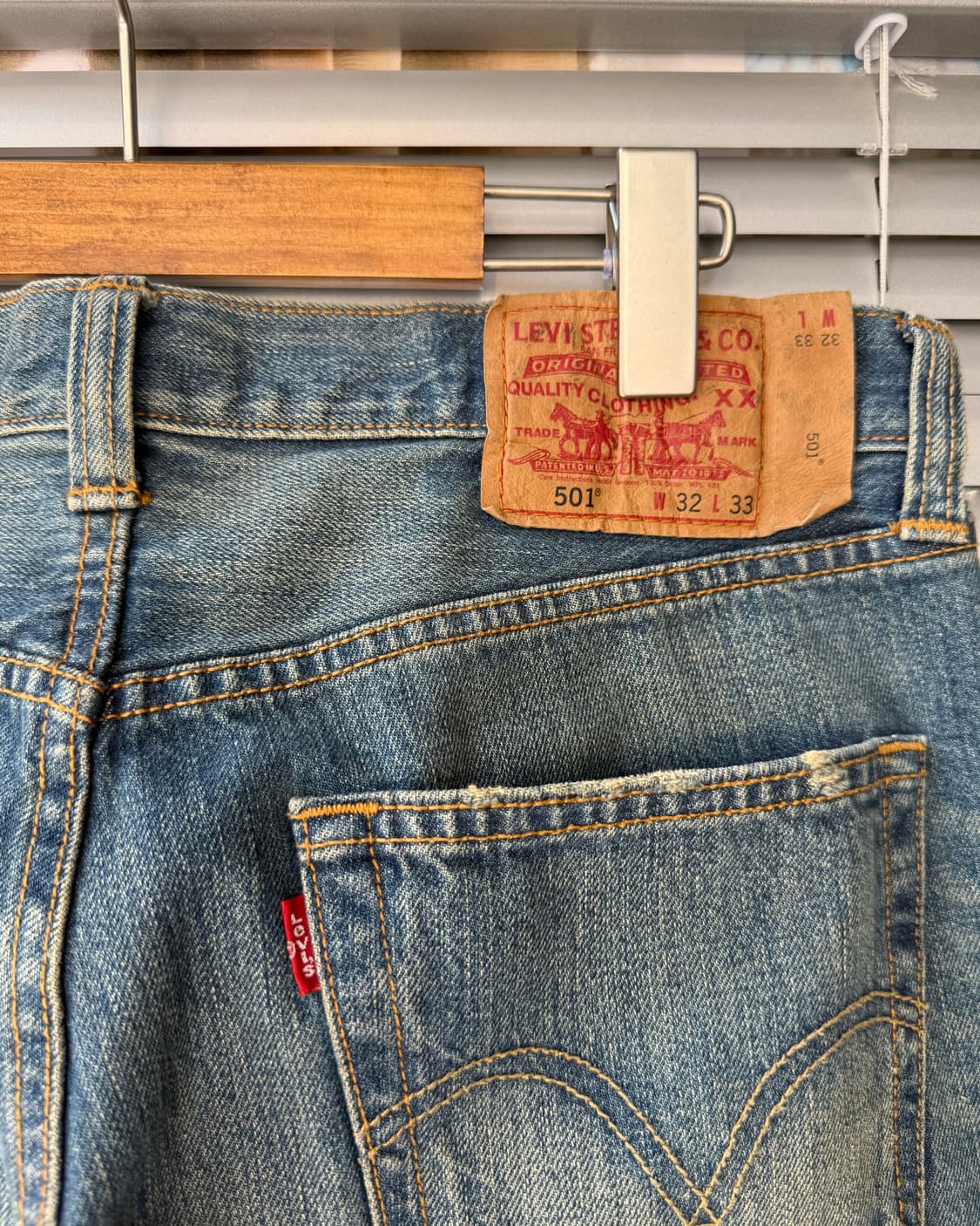 Levi's 501 washed denim pants 상품이미지9