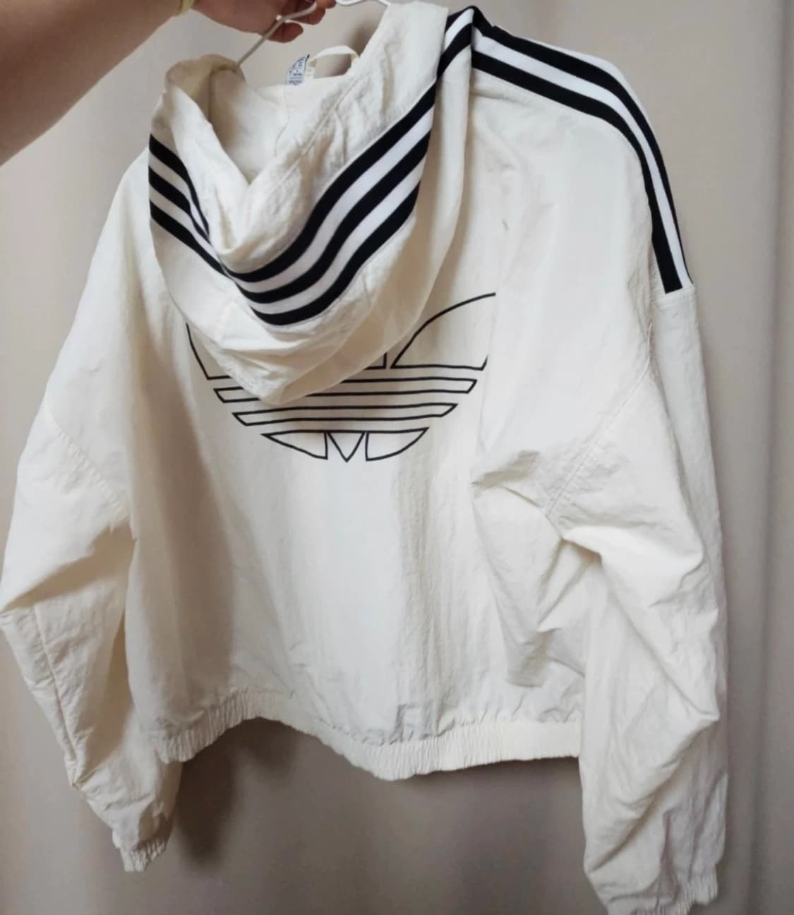 아디다스 우븐 후디 바람막이 xs/파이어버드 윈드브레이커 상품이미지4