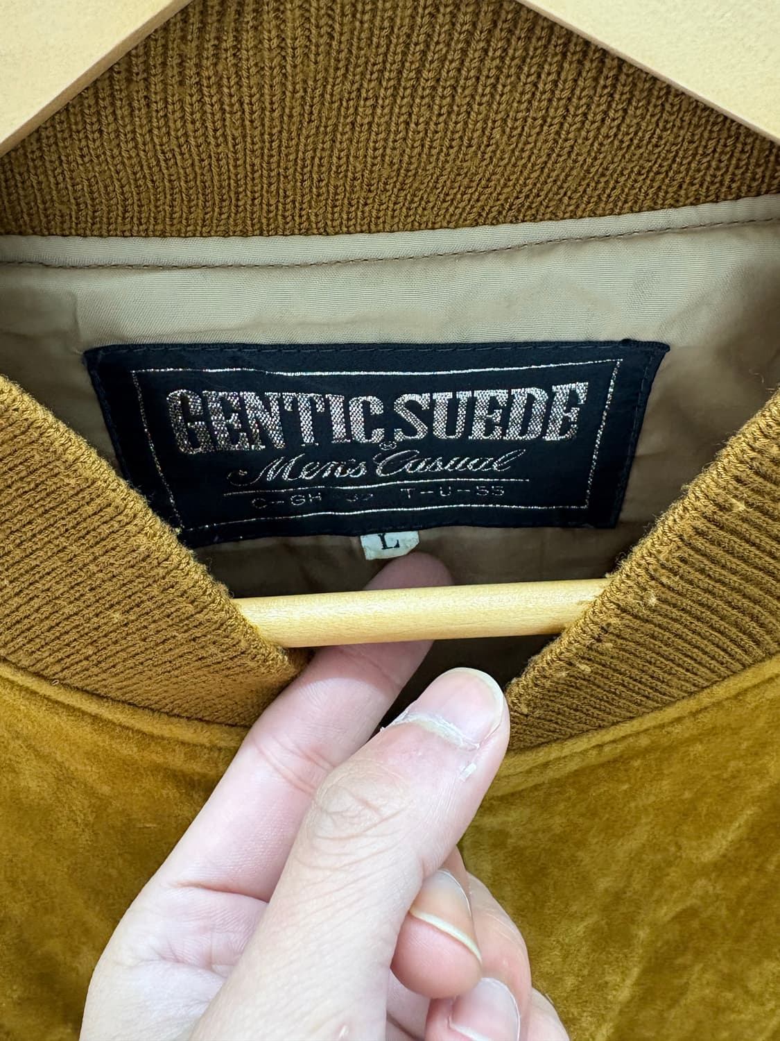 Vintage 스웨이드 자켓 상품이미지5