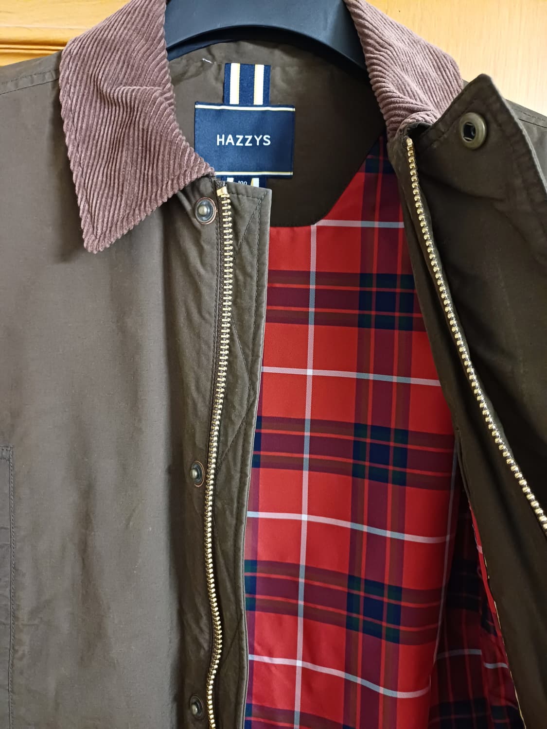 헤지스 브라운 필드 자켓 상품이미지1