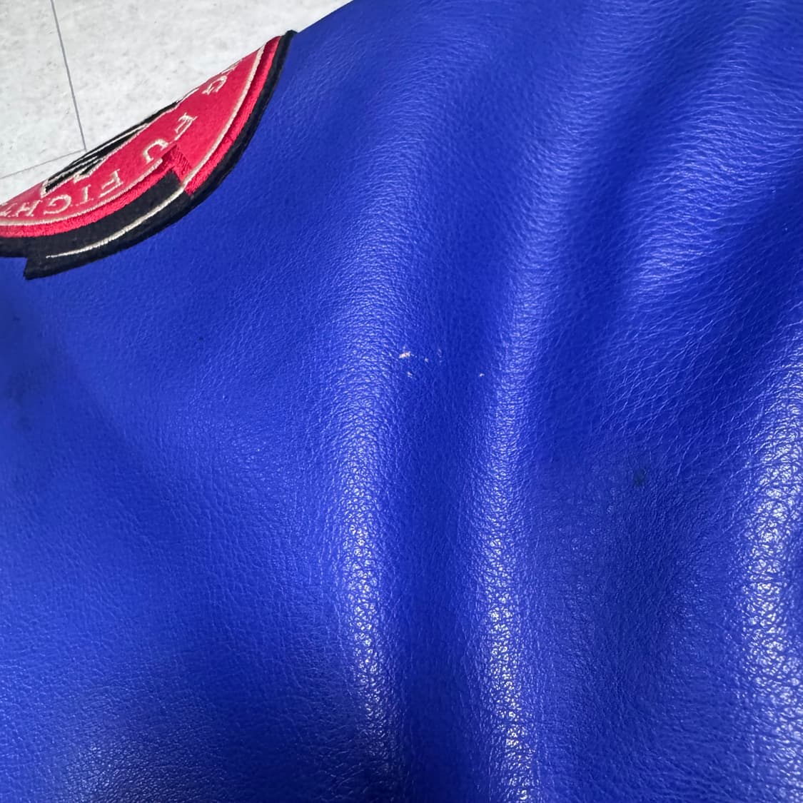 BOOMX 드래곤 레더 바시티 자켓 L 상품이미지7