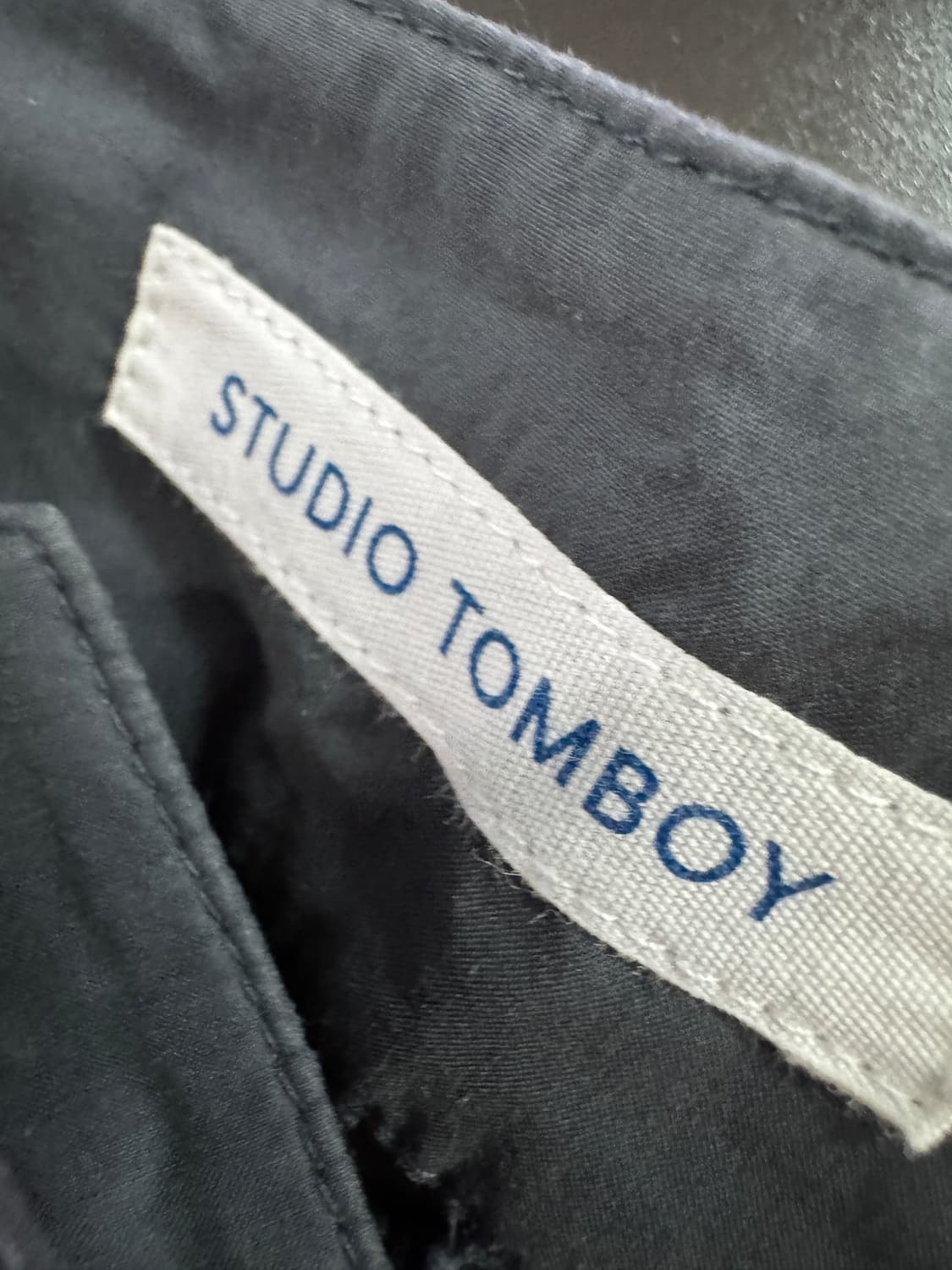 여성 스튜디오톰보이 빈티지 그레이 나일론 팬츠 상품이미지4