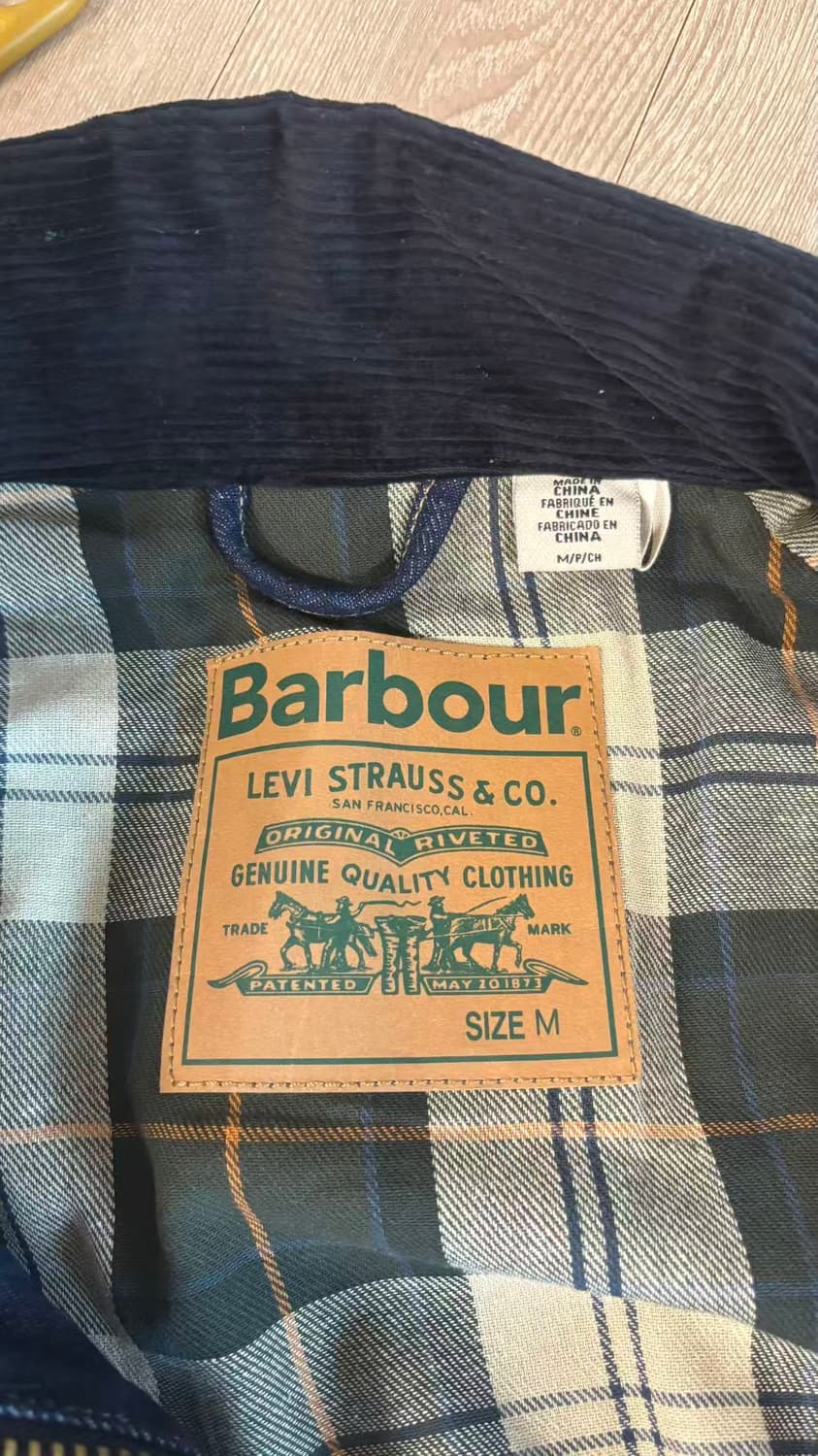 리바이스 x 바버 오버사이즈 비데일 상품이미지2