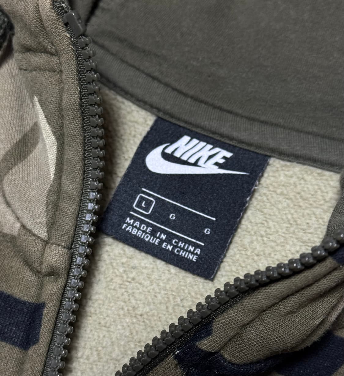 나이키 카모 후드집업 상품이미지5