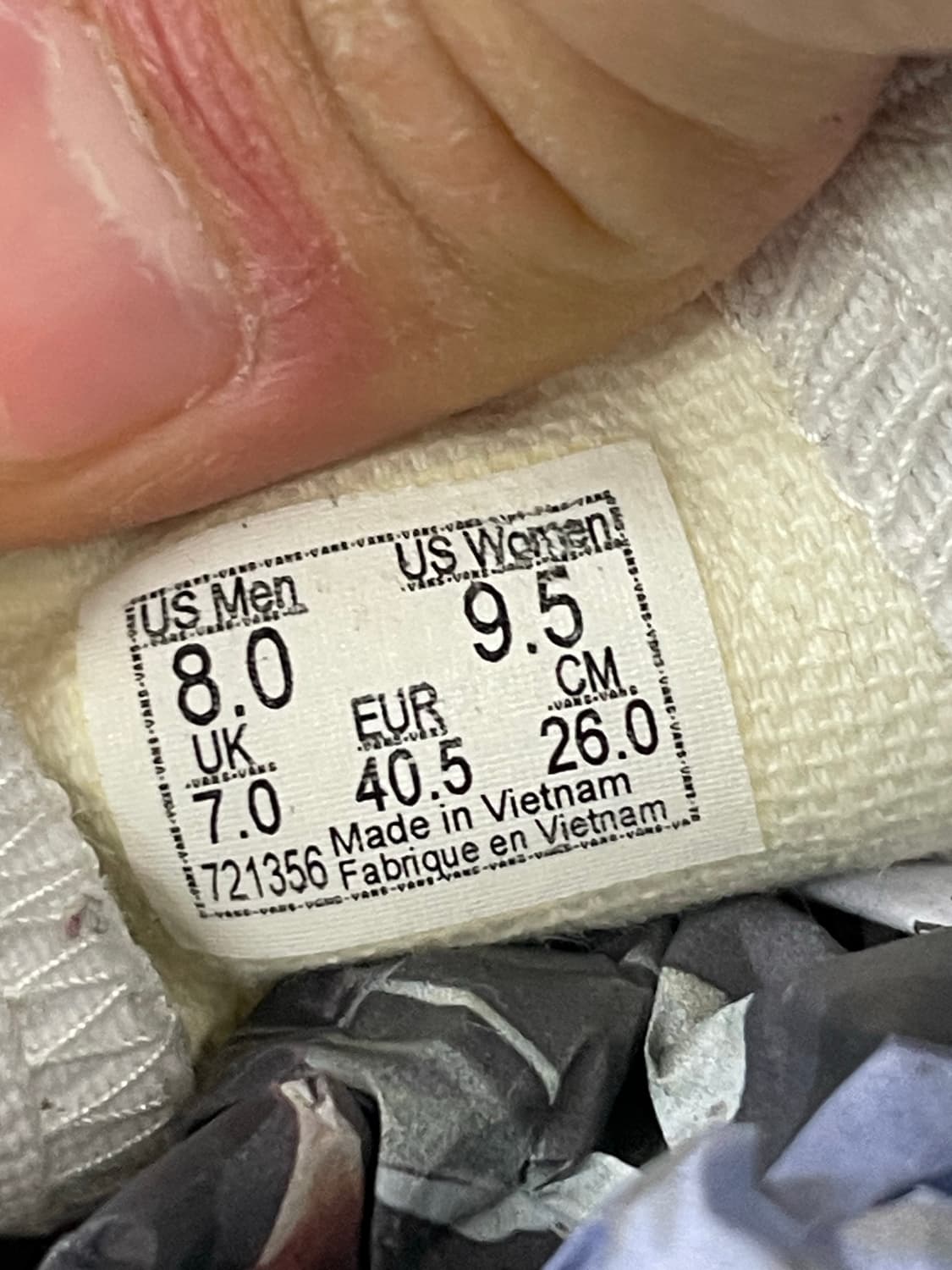 반스 슬립온 체커보드 블루 260 (gr-4294) 상품이미지10