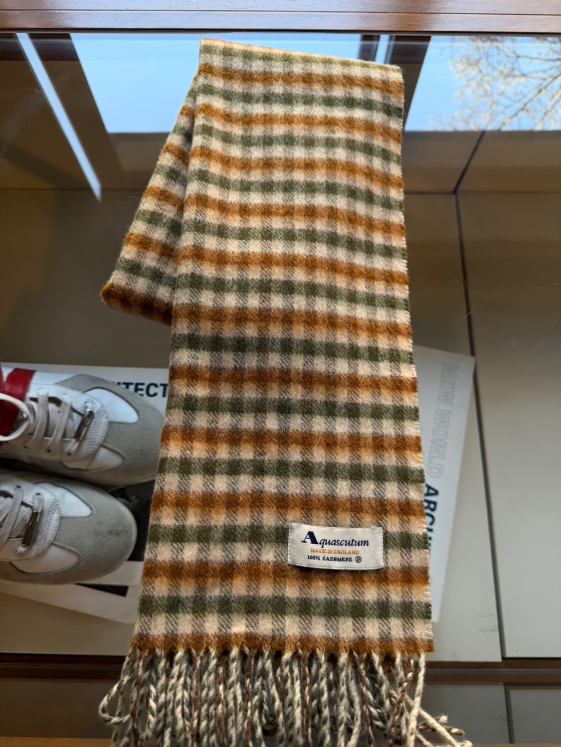 아쿠아스큐텀 캐시미어 머플러  상품이미지6