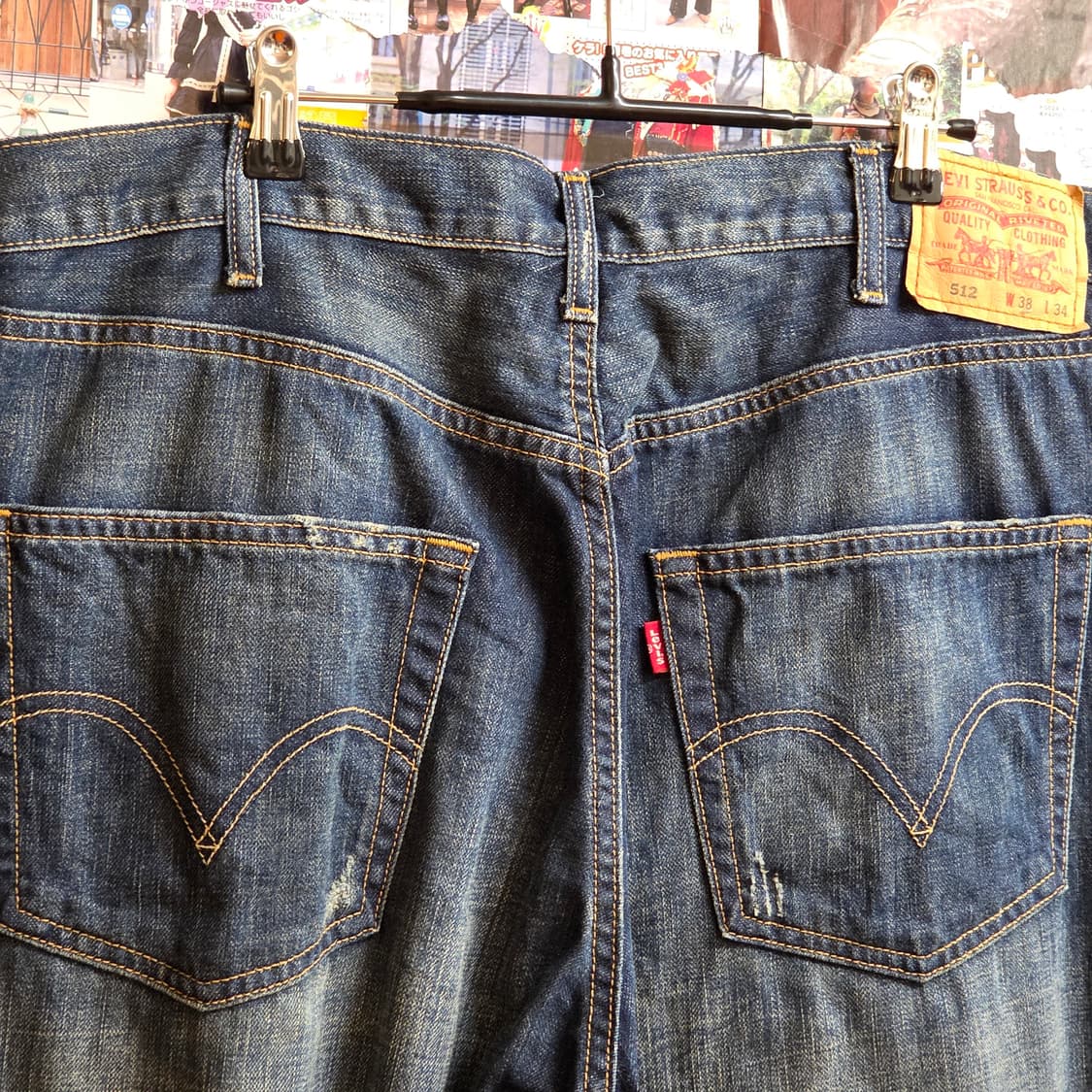 리바이스 512 와이드 데님 팬츠 상품이미지3