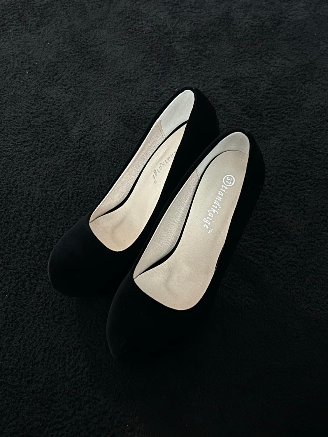 Suede Platform Heels 상품이미지2