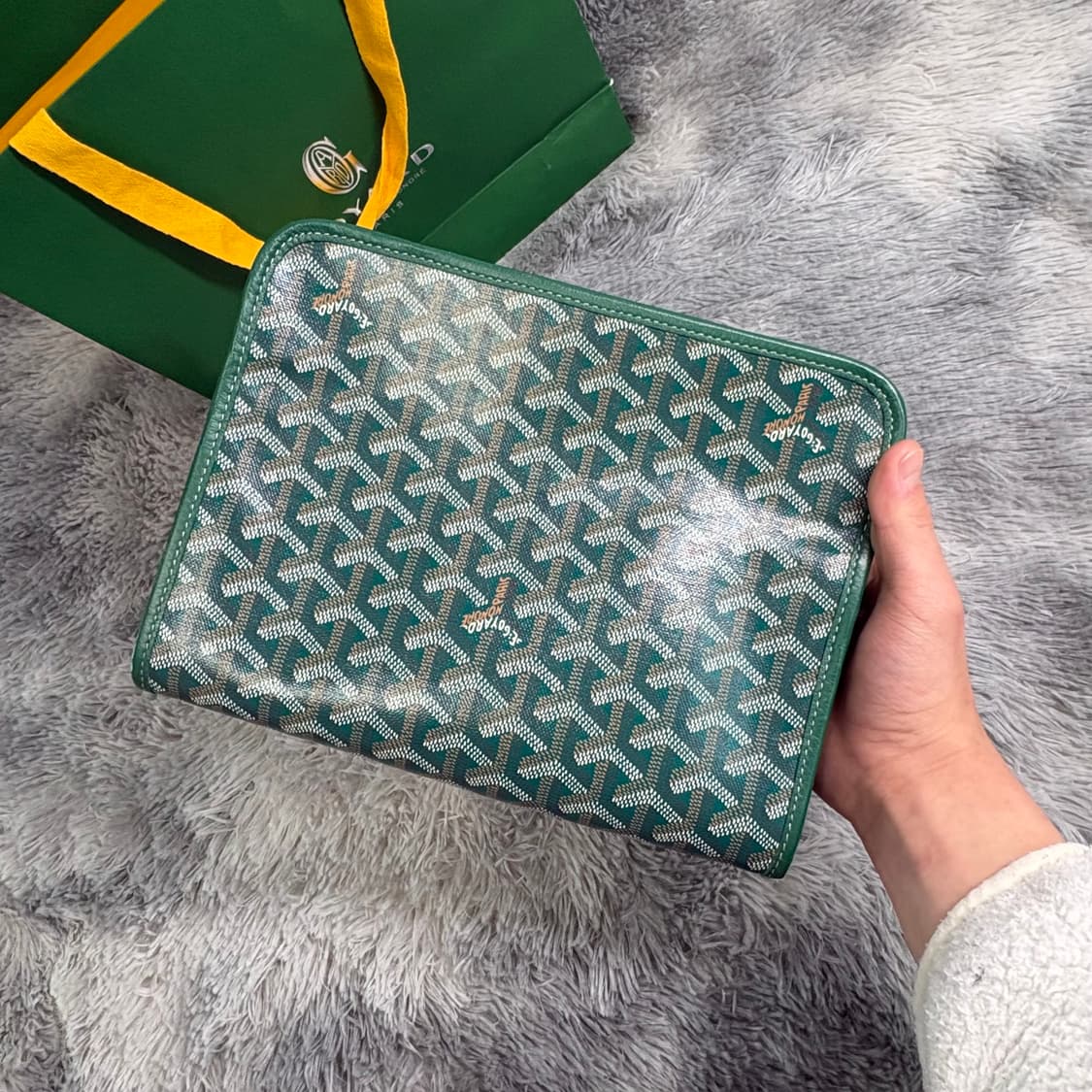 고야드 쥬방스 MM 그린 백화점판 상품이미지2