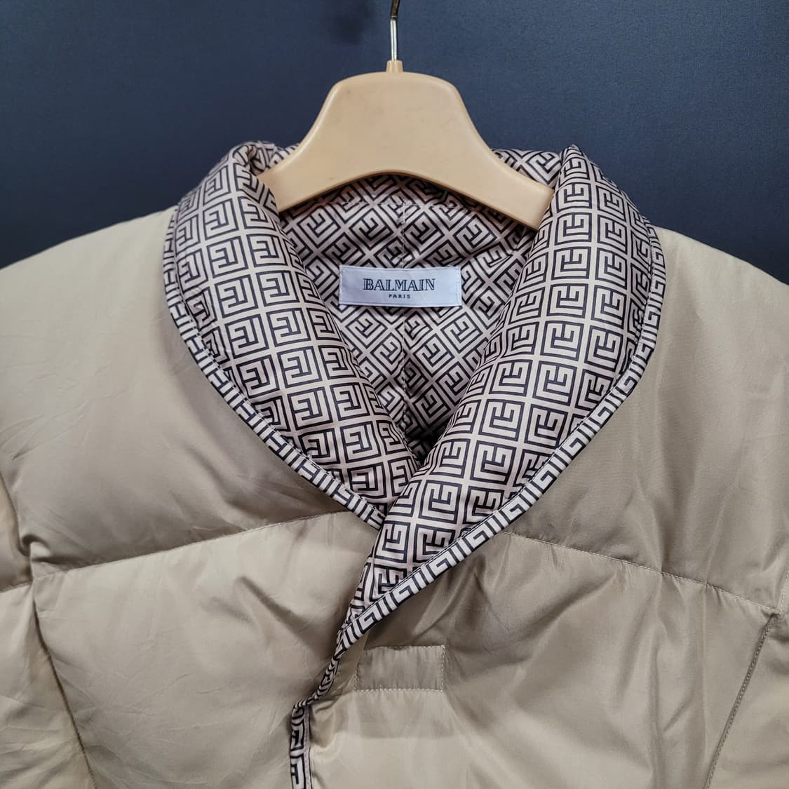 Balmain 발망 모노그램 다운 베스트 상품이미지2