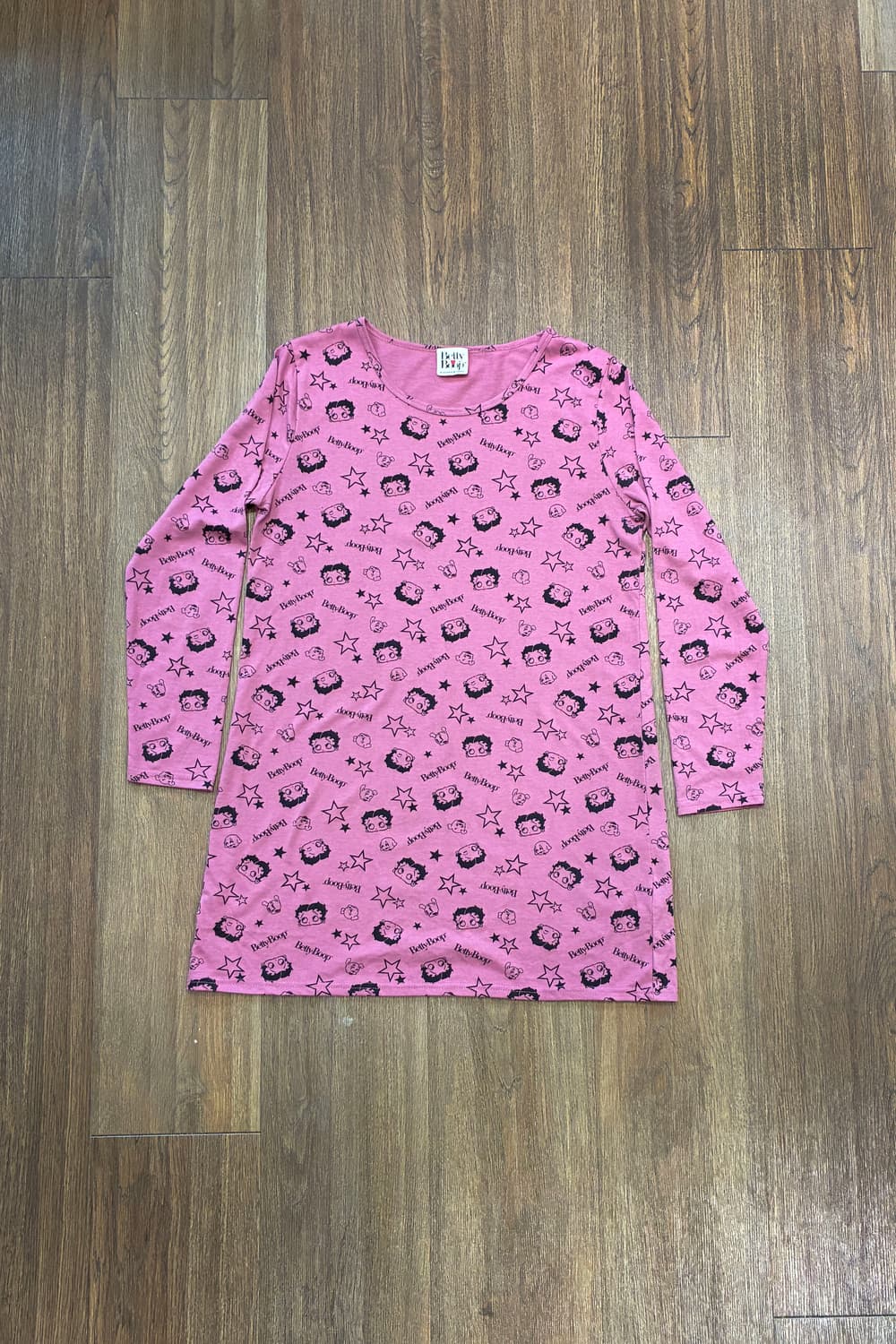 Betty Boop Pink Long-Sleeve 상품이미지4