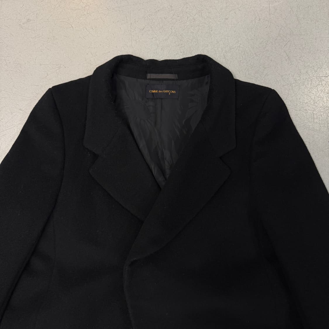 1992 꼼데가르송 아카이브 체스터 울 코트 상품이미지2