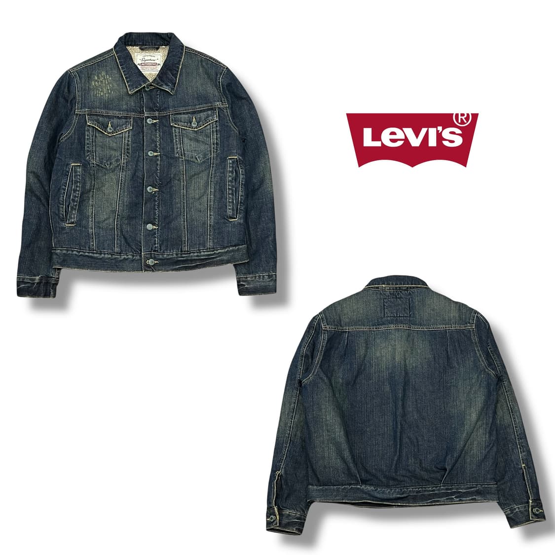 리바이스 셰르파 데님자켓 s08753 상품이미지1
