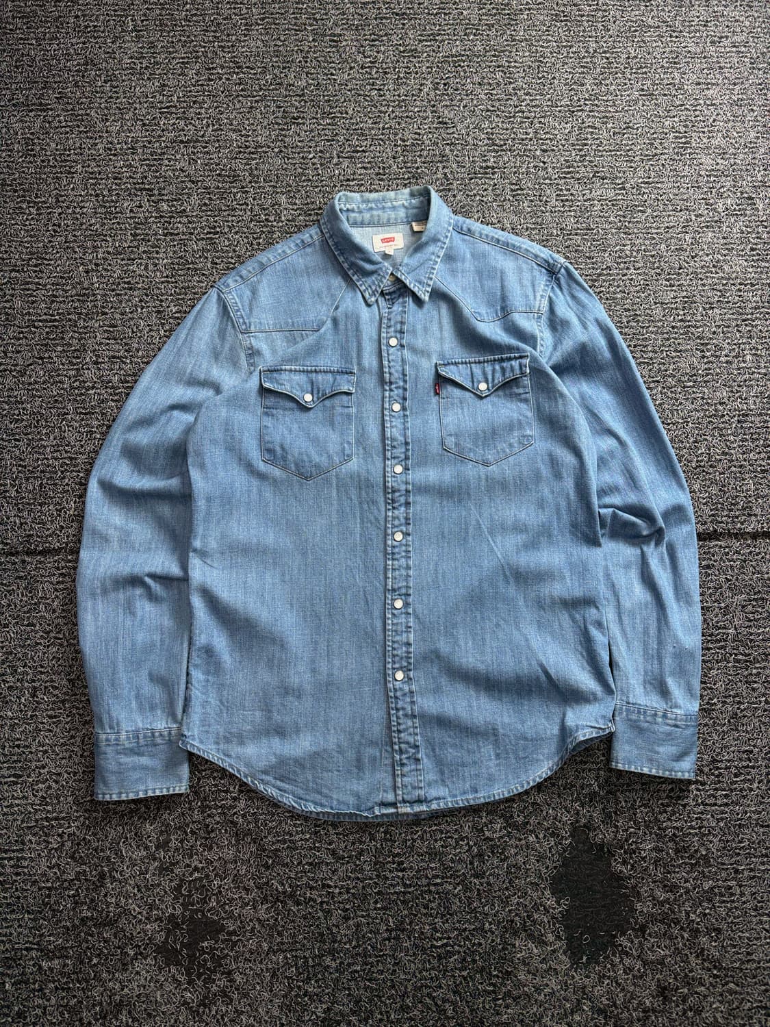 리바이스 아메카지 웨스턴 데님 셔츠 3144 상품이미지2