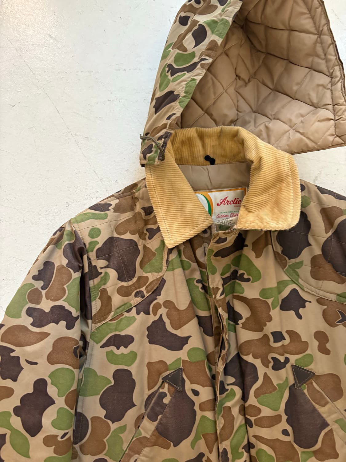 70‘s Woods Arctic Duck camo Down Parka. 상품이미지2