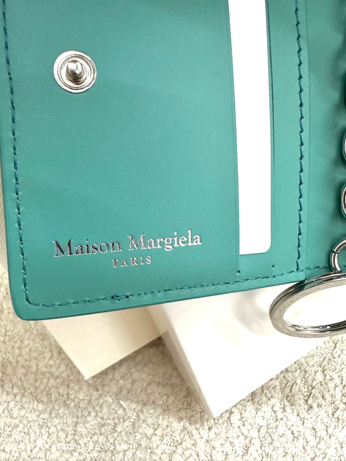 메종 마르지엘라 키링 카드지갑 민트 *정품* 상품이미지4