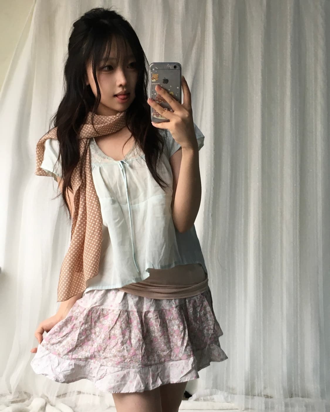빈티지 솜사탕 파스텔 데일리 소녀 코디세트 상품이미지1