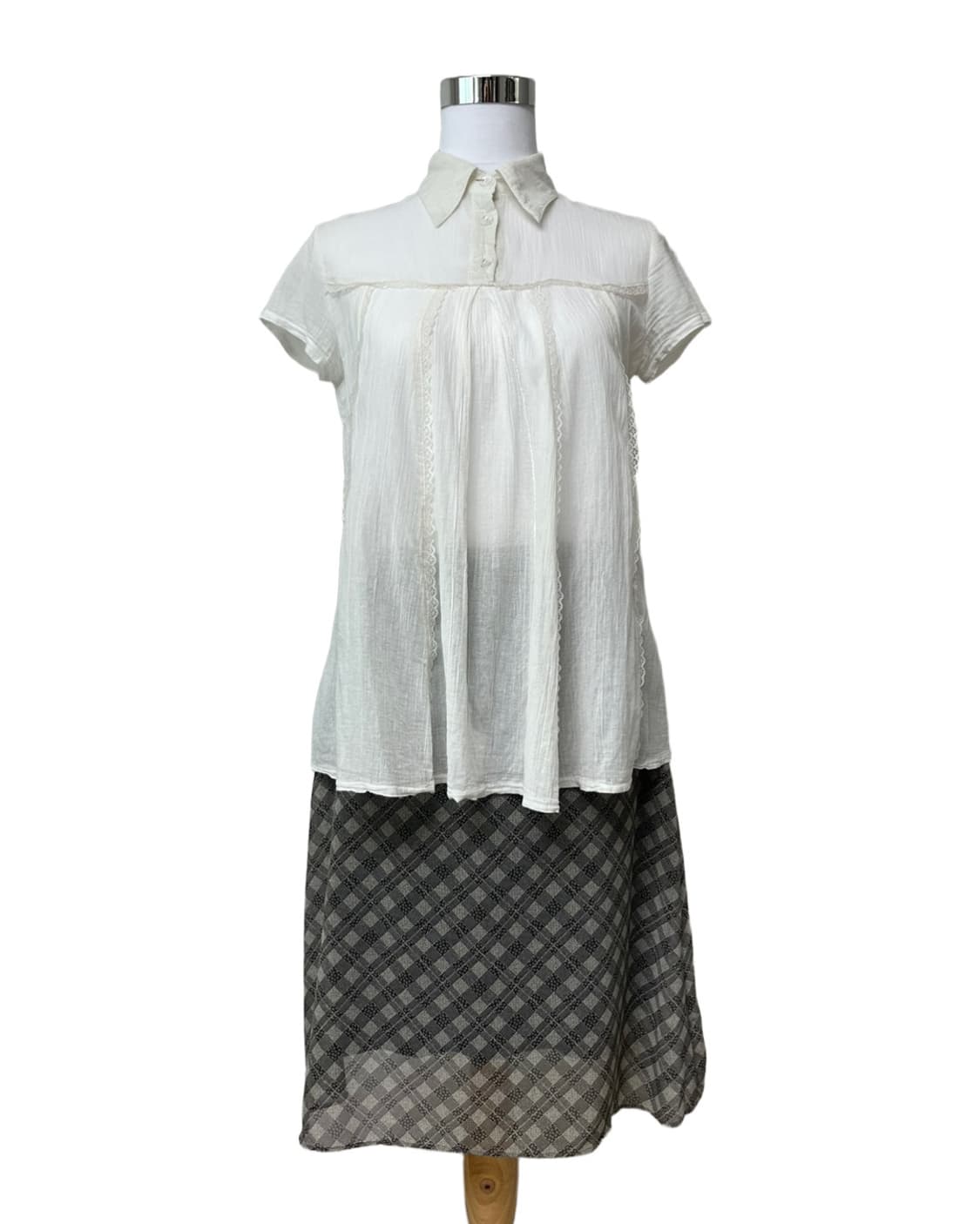 White lace blouse 상품이미지7