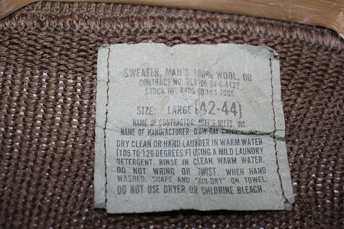 USA 미군스웨터 42~44 상품이미지5