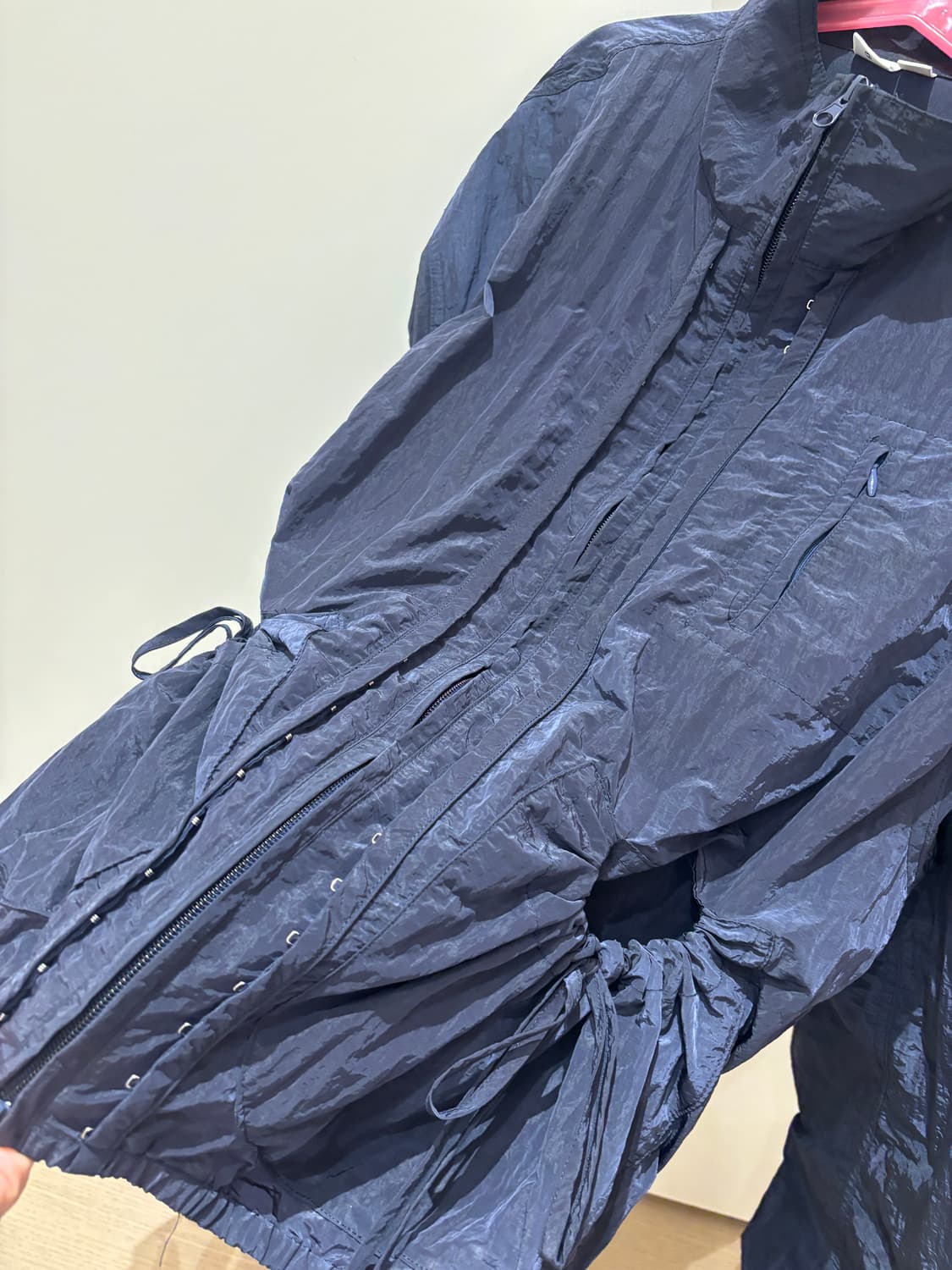 9만원대 파르티멘토 시어 셔링 트랙 재킷 상품이미지7