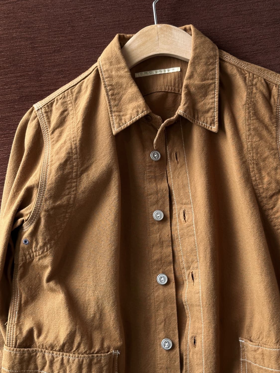 Natural cotton work design jacket 상품이미지2