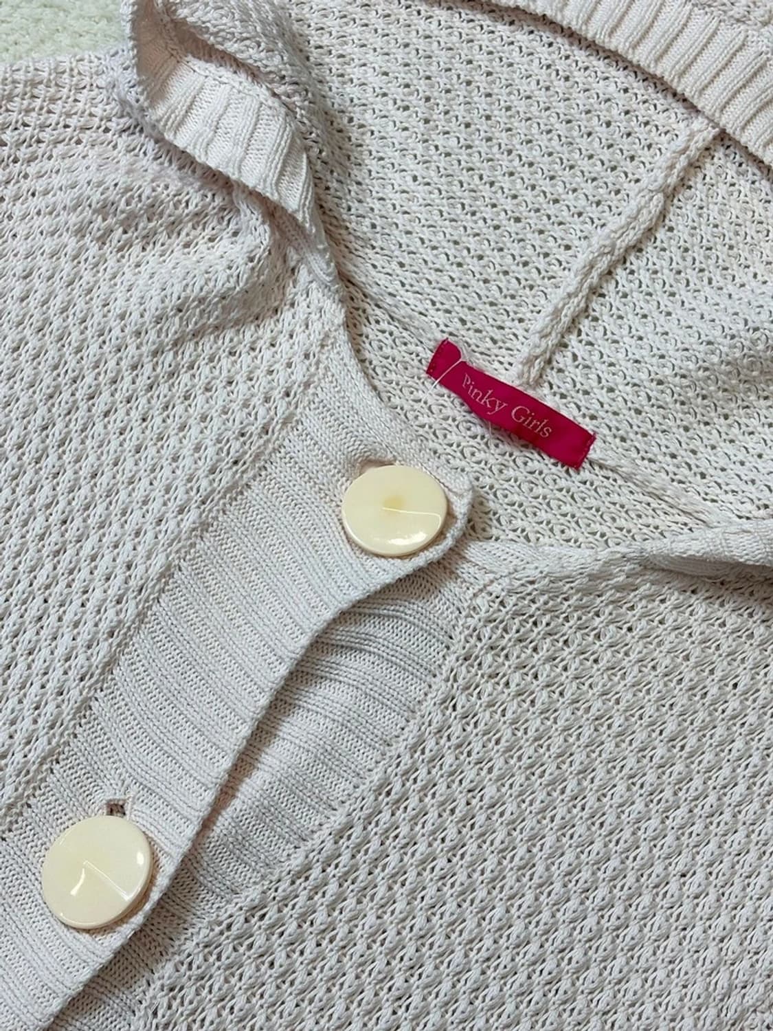 Pinky Girls 00's Y2K 재팬 모리걸 스웻가디건 pn6176 상품이미지3