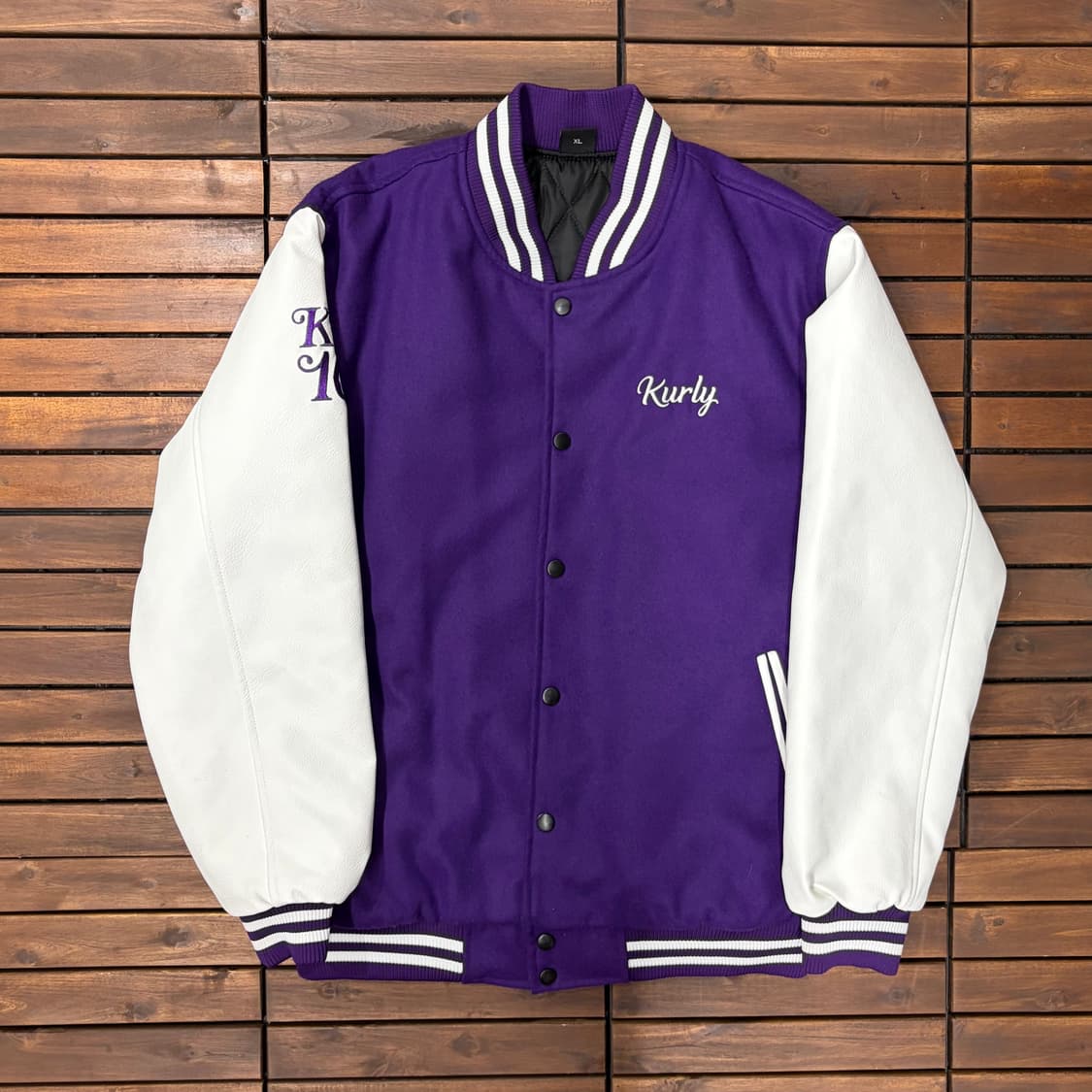 마켓 컬리 10주년 바시티 자켓 (L) 상품이미지1