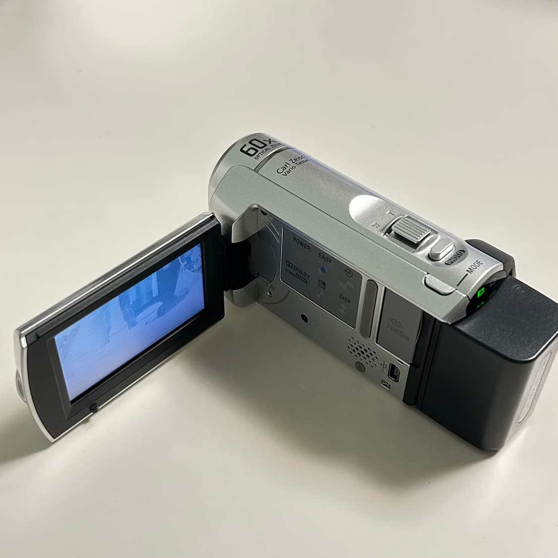 풀박) 소니 DCR SX41 제니 희귀 실버 빈티지 캠코더 상품이미지2