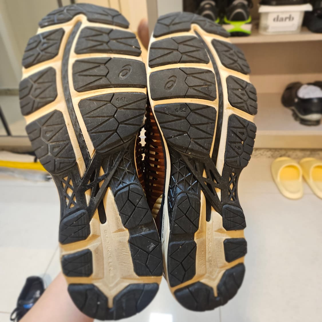 295 아식스 x 키코 코스타디노브 젤 델바 1 카라멜 상품이미지4