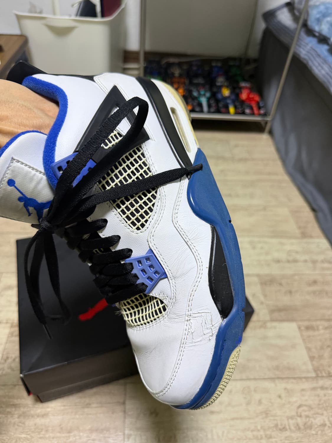 나이키 조던4 인더스트리얼 블루 265 상품이미지7