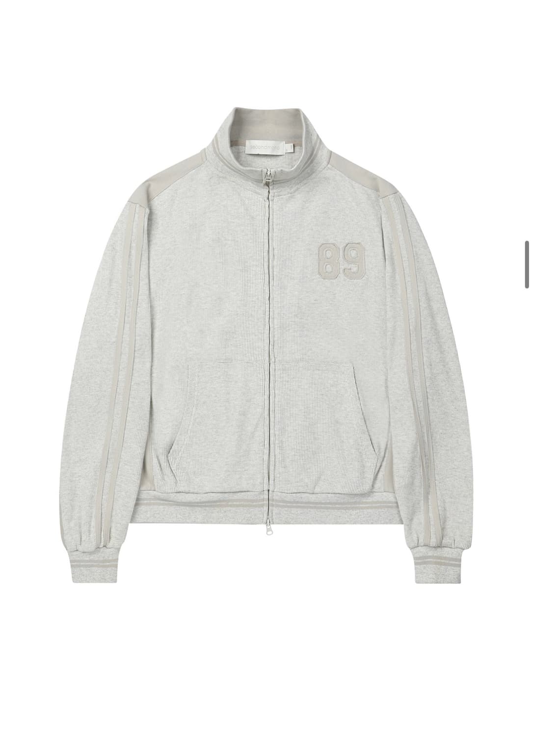 (새상품) 세컨모놀로그 - Waffle Track Jacket 상품이미지1