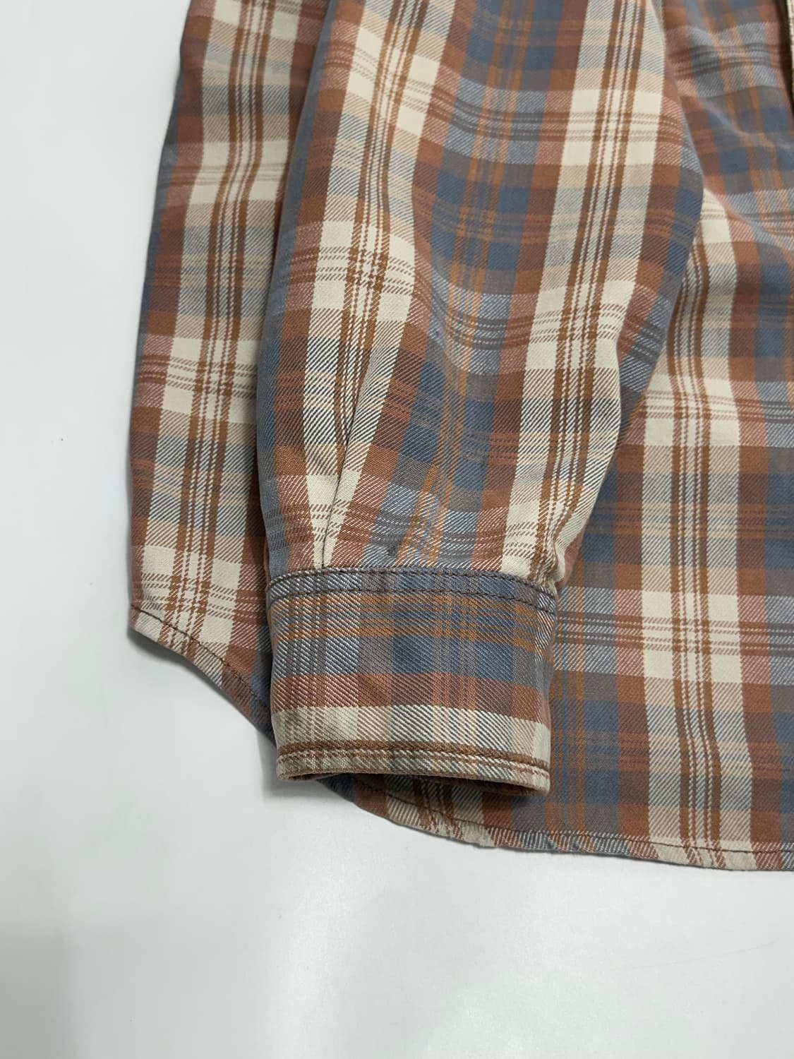 리바이스 레드탭 체크 남방 셔츠 일본판 상품이미지5