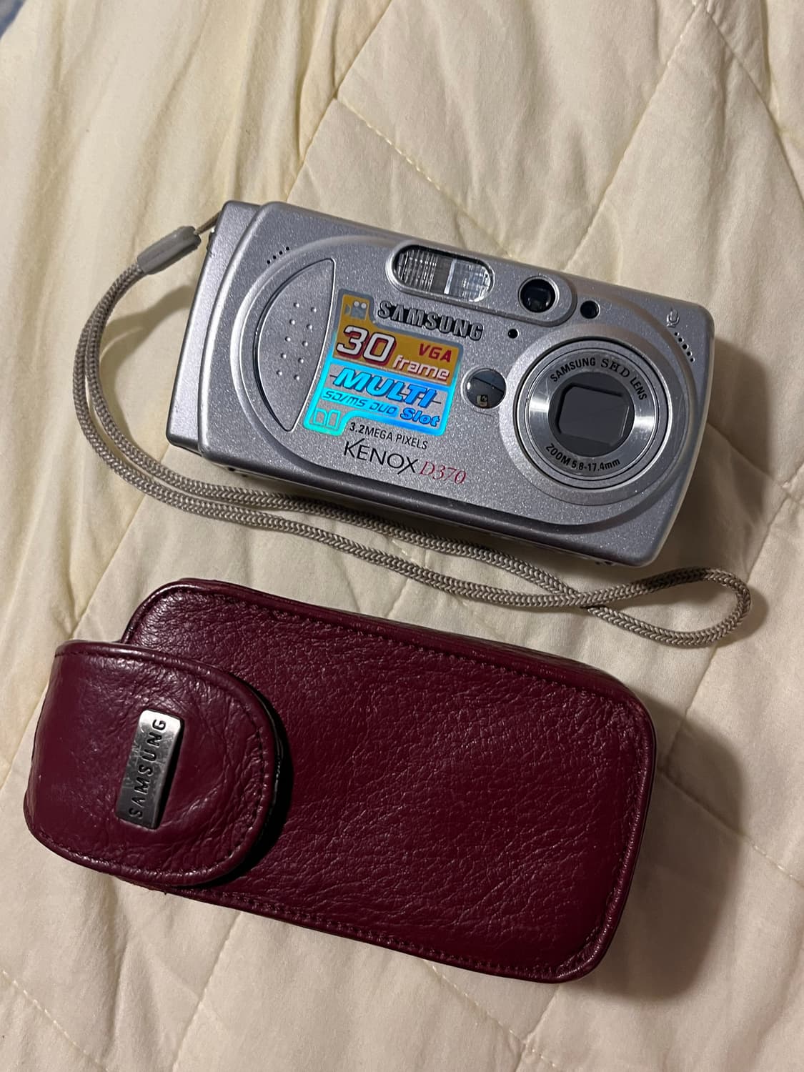 삼성 케녹스 kenox D370 디카 디지털카메라 빈티지 상품이미지2