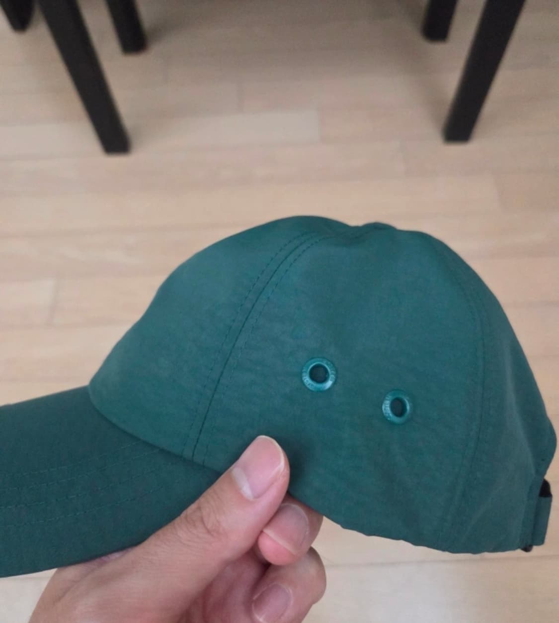 SYSTEM 시스템옴므 그린 방수 모자 볼캡 상품이미지2