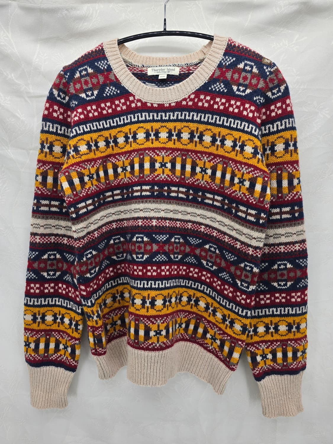 Thursday Island 패턴 니트 스웨터 상품이미지1