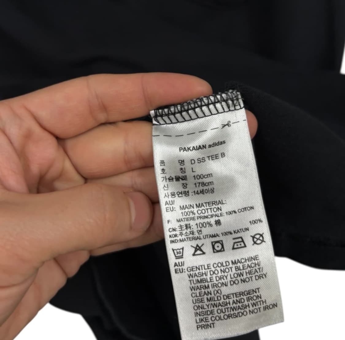 아디다스 백로고 반팔티 상품이미지5