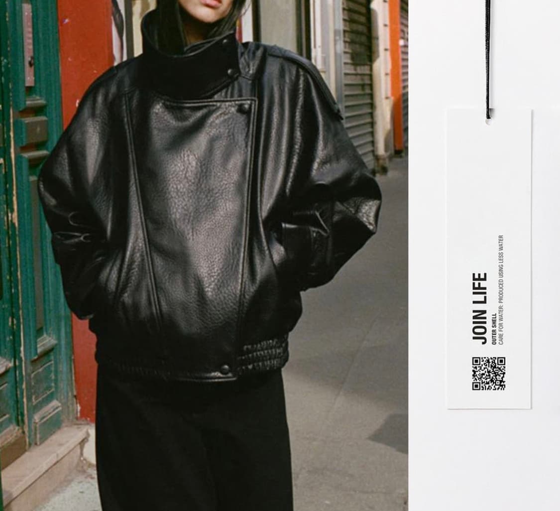 자라 레더 자켓 M사이즈 상품이미지1