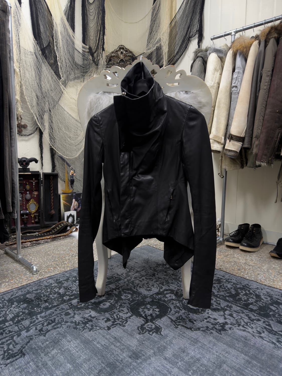 Rick owens 11ss naska leather biker jack 상품이미지1