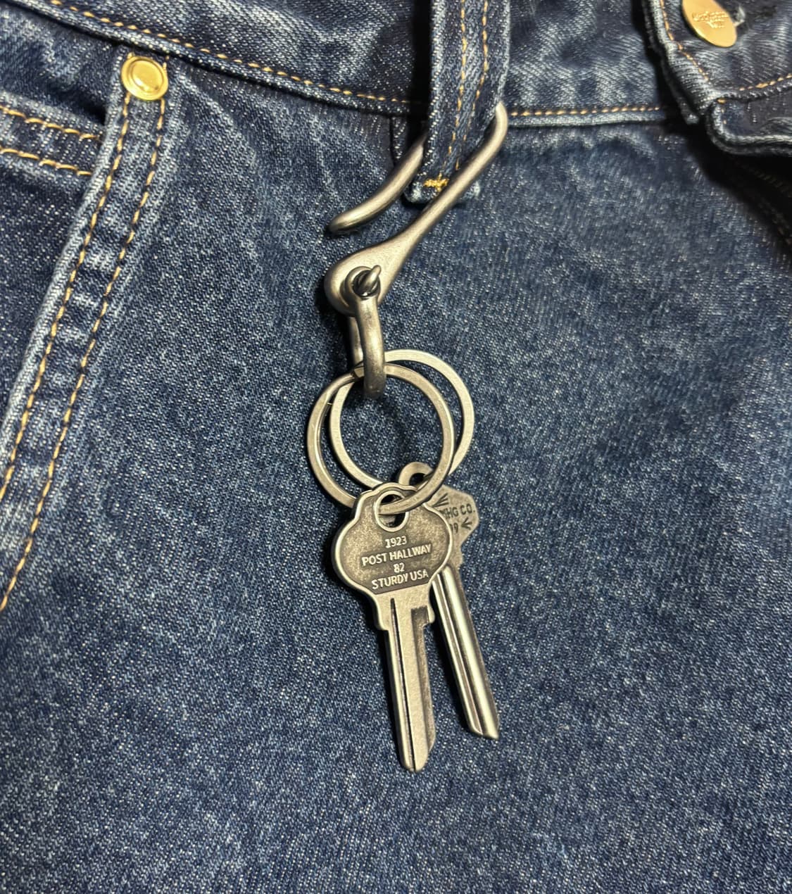 [새제품] 빔즈 Beams 열쇠고리 키링 키체인 상품이미지1