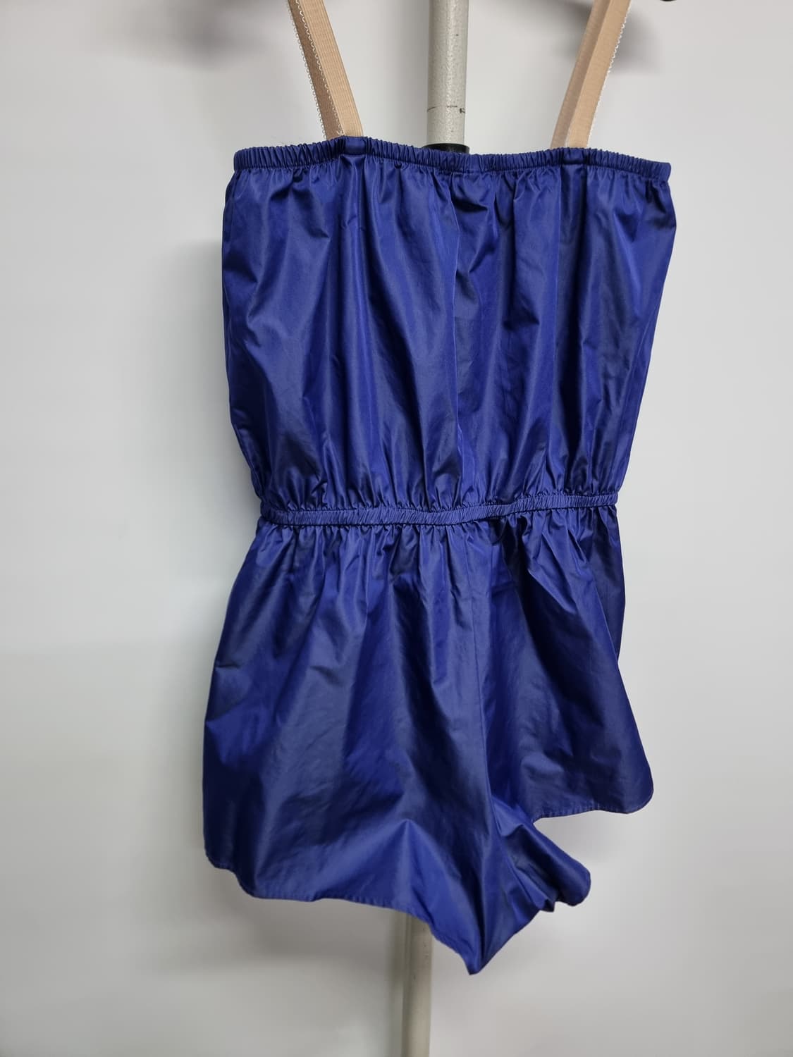 불릿포인트 블루 성인발레 웜업 점프수트 L 77 상품이미지4