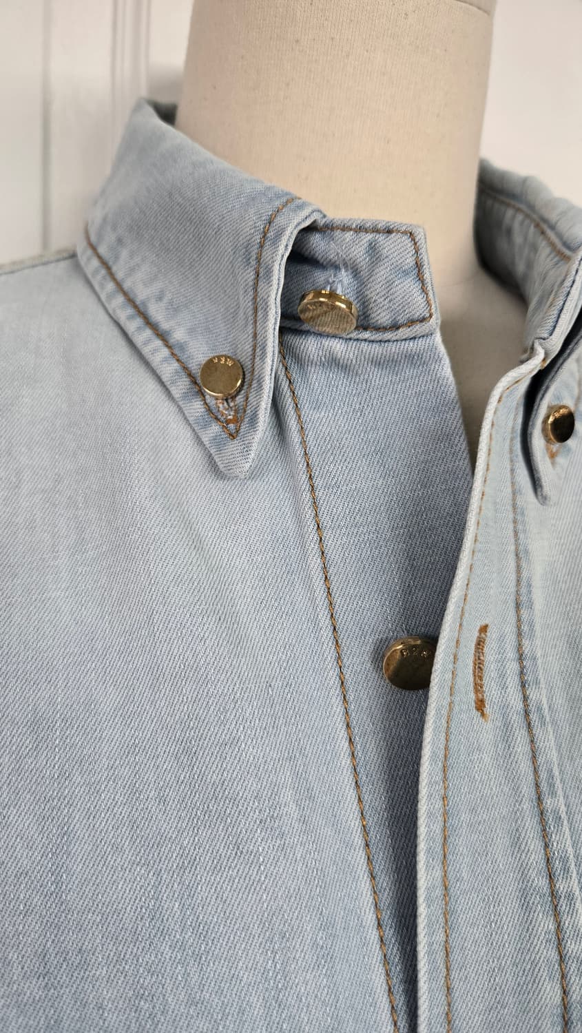 R2W 크롭 데님셔츠 상품이미지3