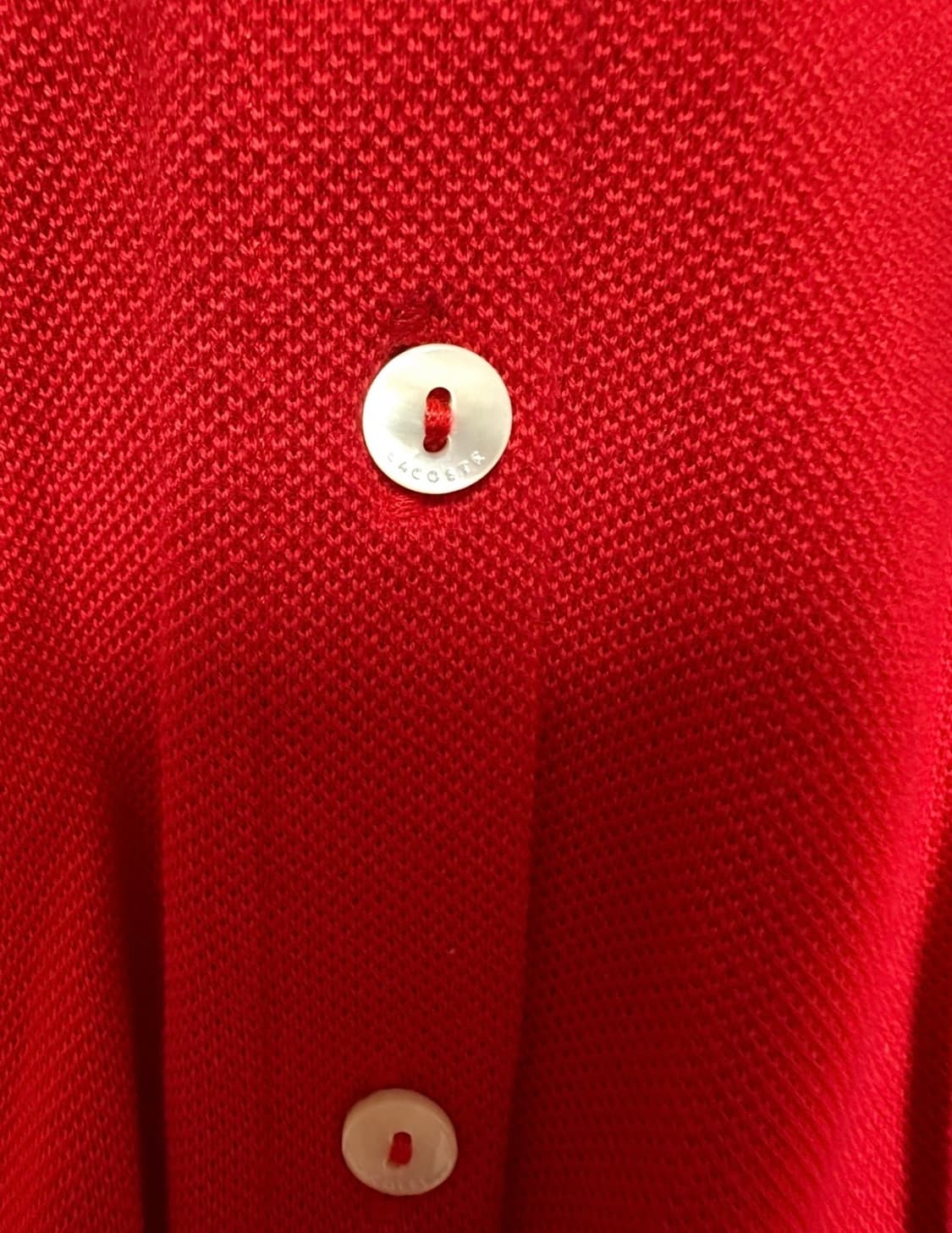라코스테 레드 반팔 셔츠 pk 원피스 상품이미지6