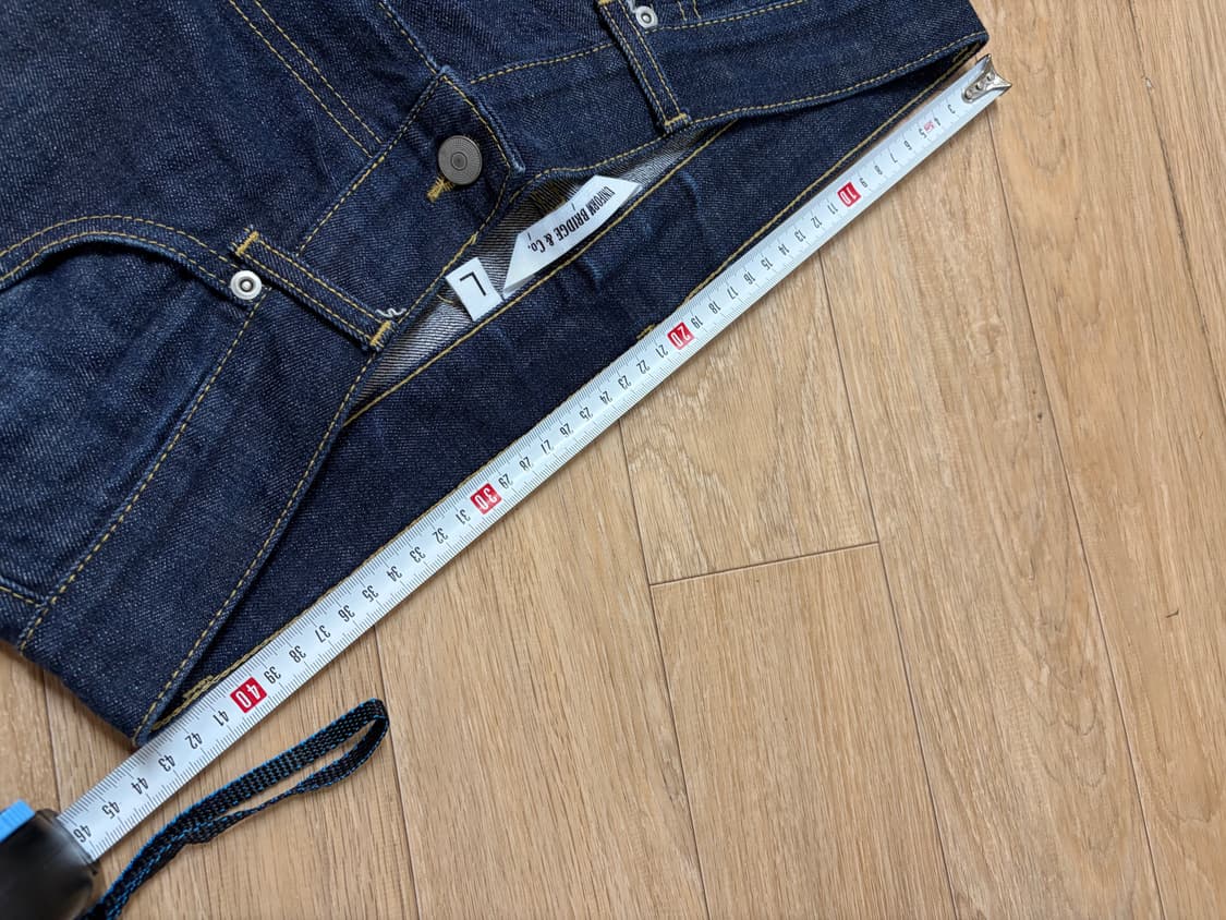 유니폼브릿지 셀비지 데님 L 상품이미지7