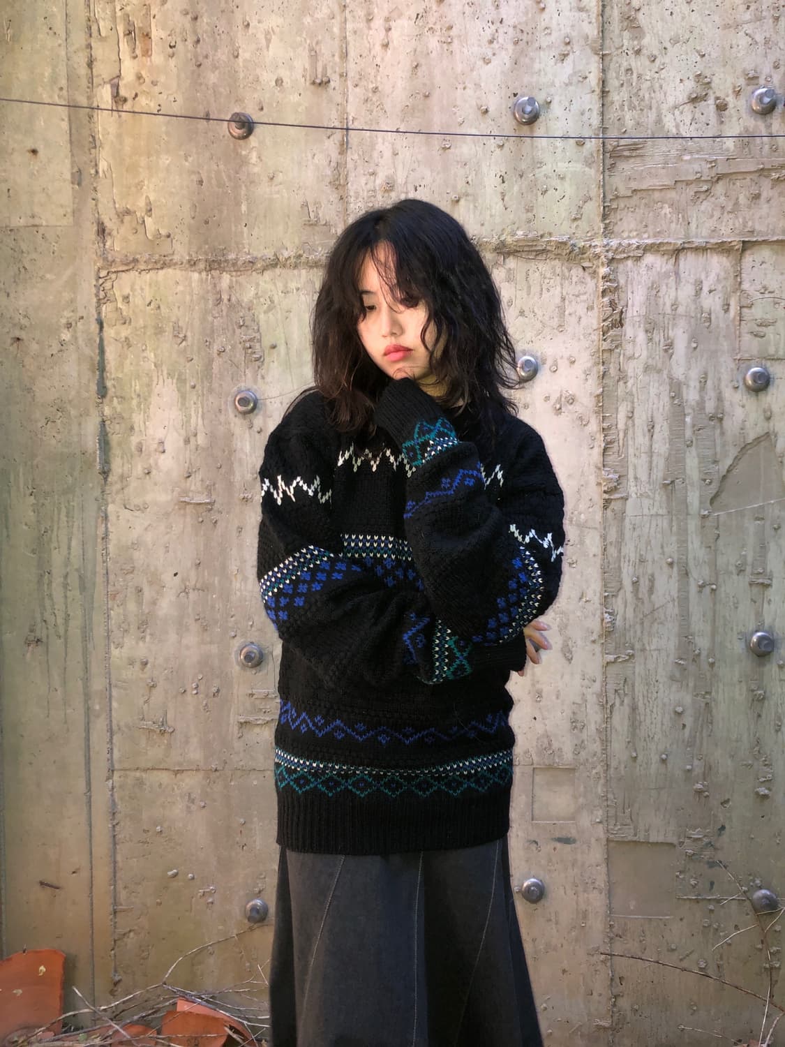 Kozy knit (wool 100%) 상품이미지1