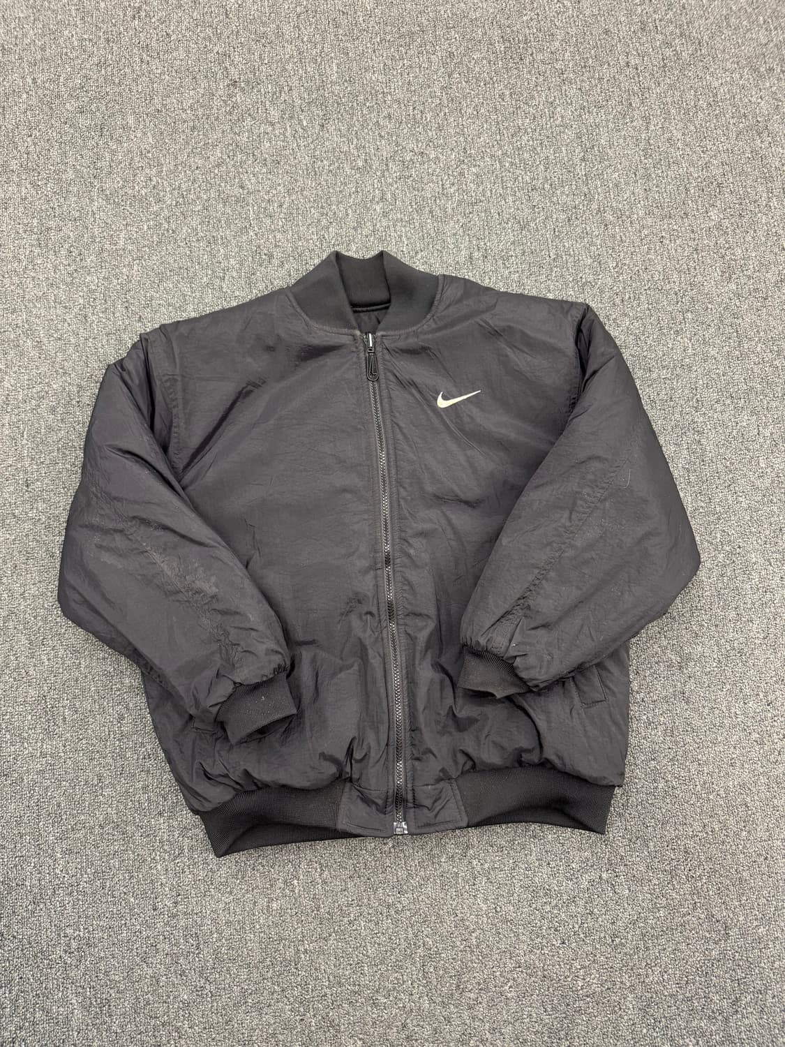 M)나이키 빈티지 리버시블 봄버 패딩 상품이미지5