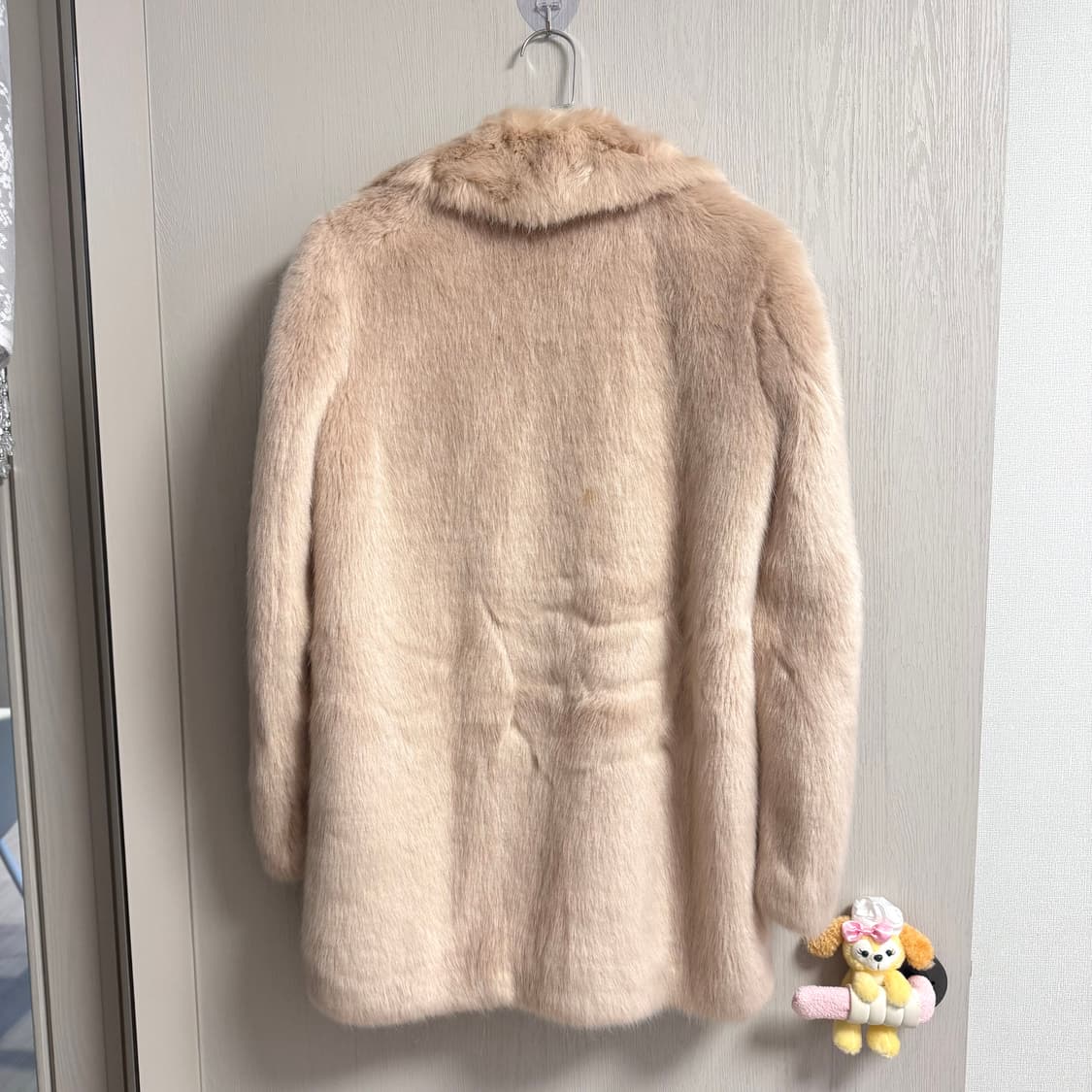 (xs) 자라 에코퍼 연핑크 코트 상품이미지4