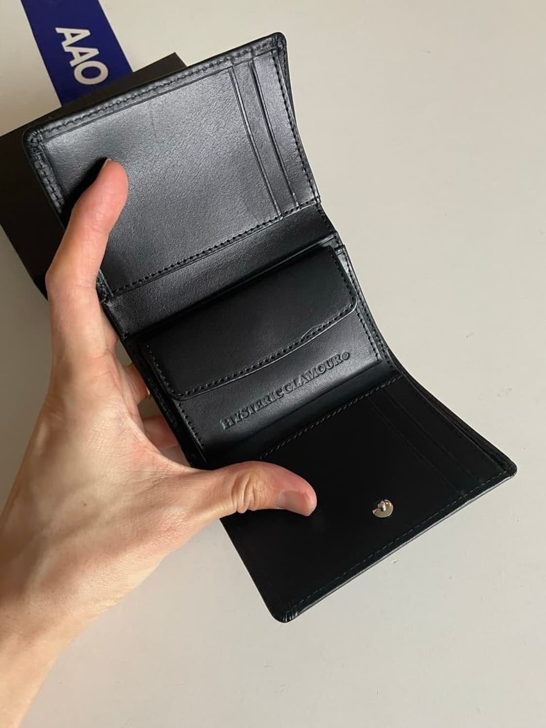 STUD ZIP WALLET 스터드 지퍼 지갑 상품이미지2