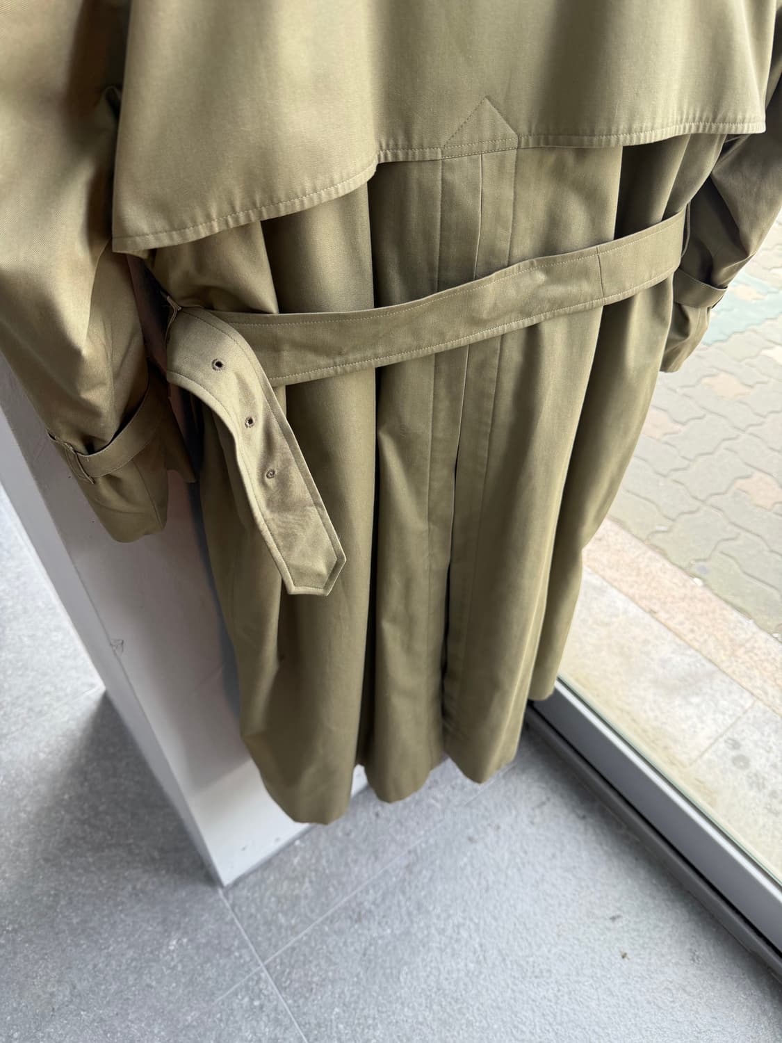 .UK14/ 버버리 벨티드 원패널 트렌치코트 자켓 상품이미지9