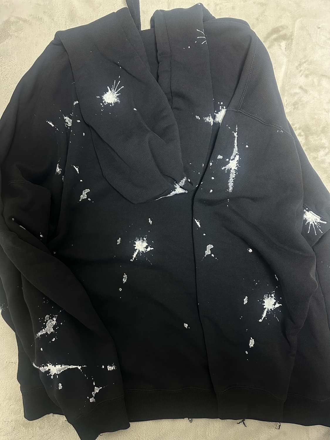 R13 뉴욕로고 후드티 상품이미지5